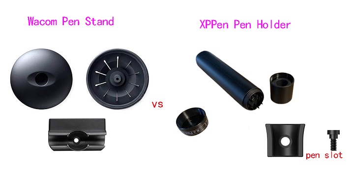 Wacom_Pen_Stand_vs_XPPen_Pen_Holder