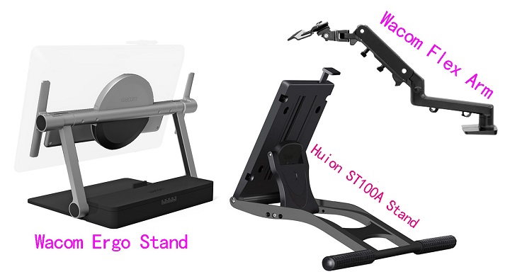 Wacom_Ergo_Stand_vs_Huion_ST100A_Stand