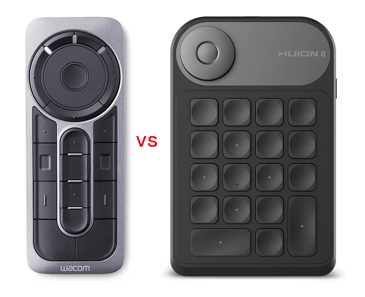 Wacom_Expresskey_Remote_vs_Huion_Keydial_Mini_K20